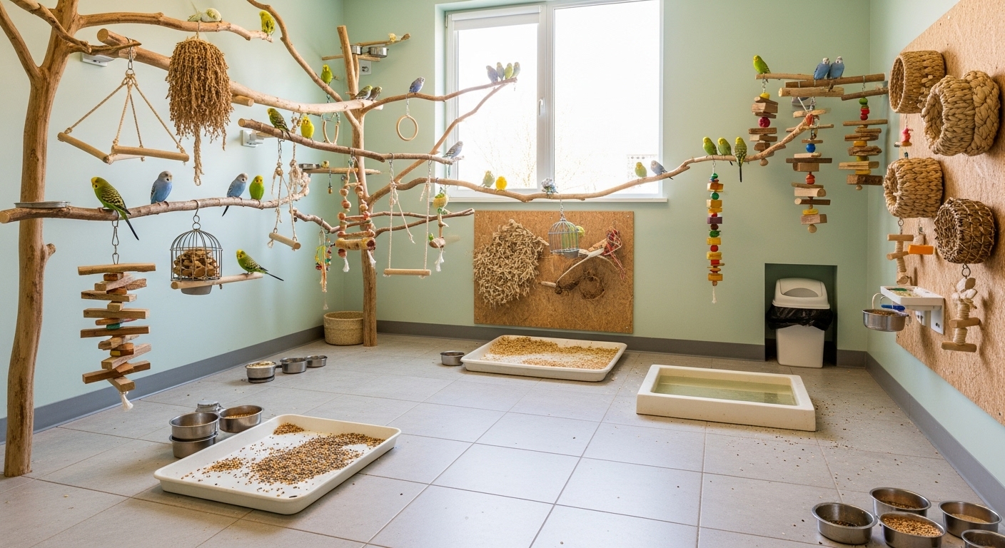 Budgie Room Makeover: 11 Inspiring Ideas for a Happy & Stimulated Bird ...